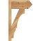 Ekena Millwork Balboa Arts & Crafts Rough Sawn Outlooker, Western Red Cedar, 8"W x 18"D x 30"H OUT08X18X30BOA03RWR - alternate 3